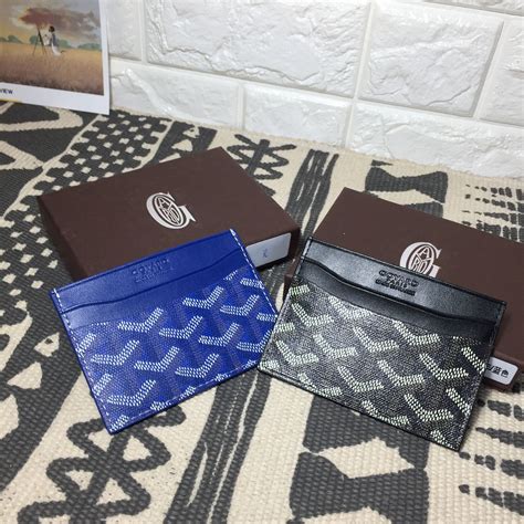 38 yuan goyard|Retail Goyard Card Holder vs 38 Yuan Goyard Card Holder Side .